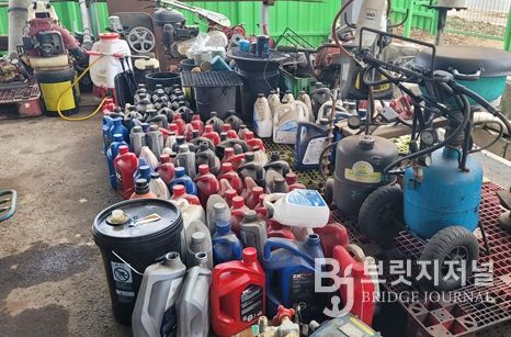 농기계 폐오일 3월부터 무상 수거 추진