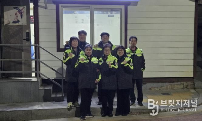 동두천시 생연1동, 자율방범연합대 번개지대 격려 '현장 중심의 소통행정 강화'