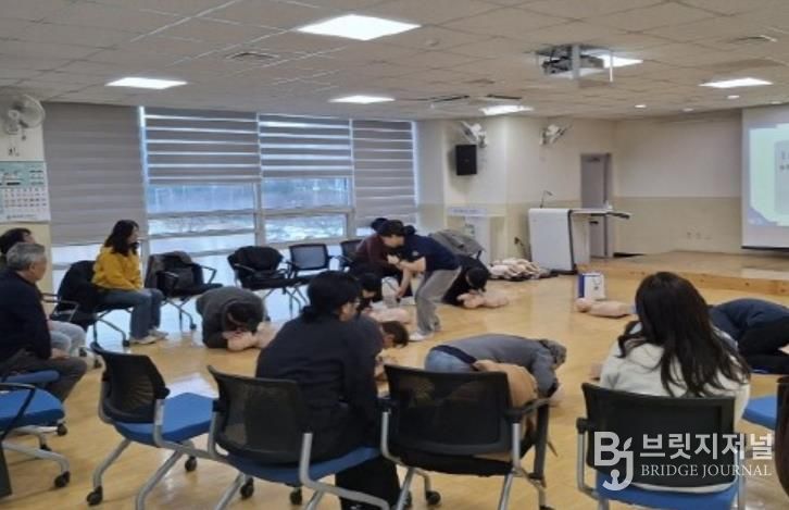 동두천시, 심폐소생술 및 응급처치 교육 실시