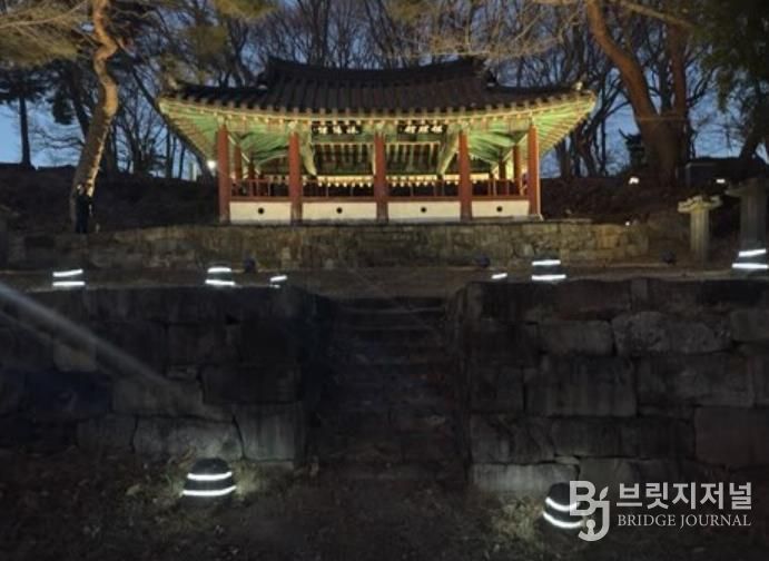 사천시, 수양 빛공원 점등식 개최