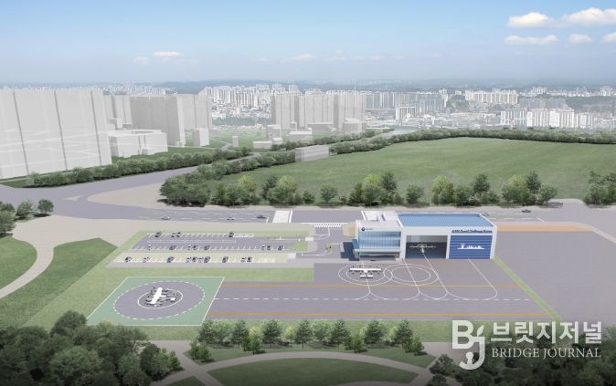 킨텍스 K-UAM 실증 버티포트 조감도(안)