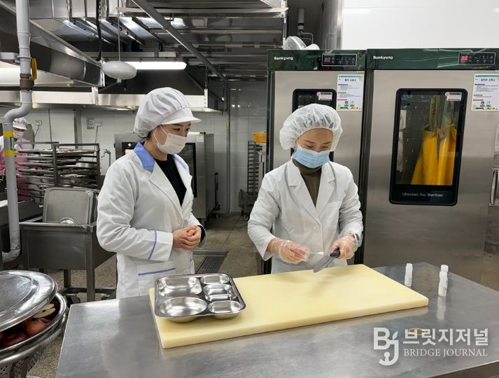 , 학교급식 안전 위한 미생물 검사 실시