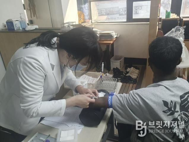 경산시, 건강한 근로환경의 시작 외국인 근로자 무료 건강검진