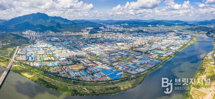 구미공단전경