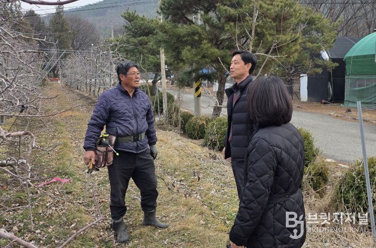 무주군 돌발해충 월동난 예찰 실시