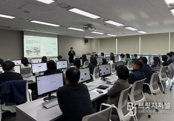 용산구는 지난 2월 ‘용산GPT’ 활용 확산을 위해 직원과 간부를 대상으로 실습 중심 교육을 실시했다