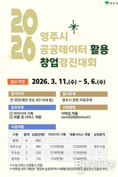 영주시 창업경진대회