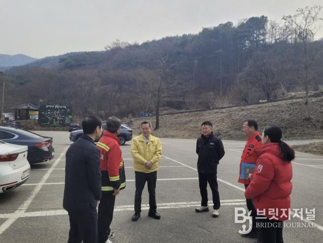 부시장 현장방문 사진(송악면)