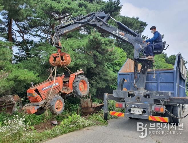 임실군, 폐농기계 처리지원사업 추진
