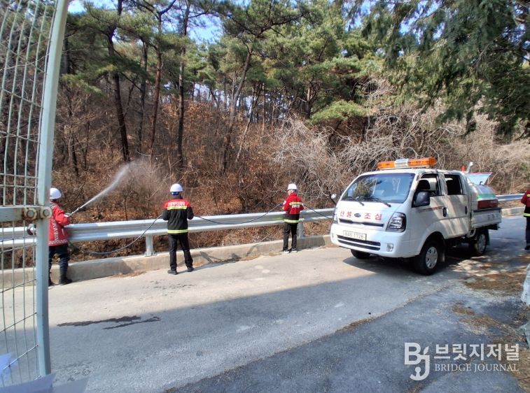 김제시, 산림 인접 의료기관 산불 대응 합동 대피훈련