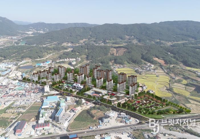 고창 덕산지구 도시개발사업 조감도(전북개발공사 제공)