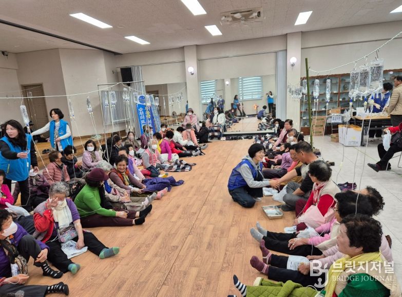 순천의료원 의료봉사단, 사평면에서 무료 진료 봉사 실시