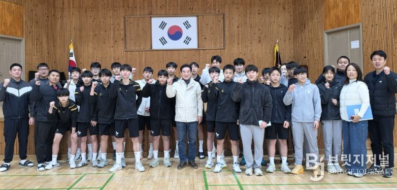 증평군체육회, 충북소년체육대회 증평군선수단 격려