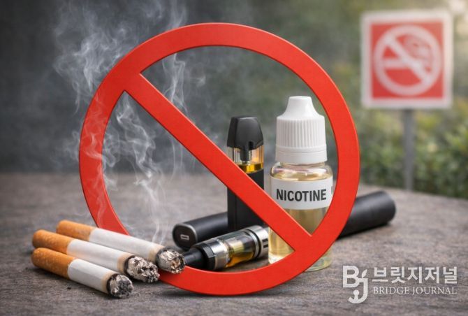 담배 제품 규제 강화 포스터