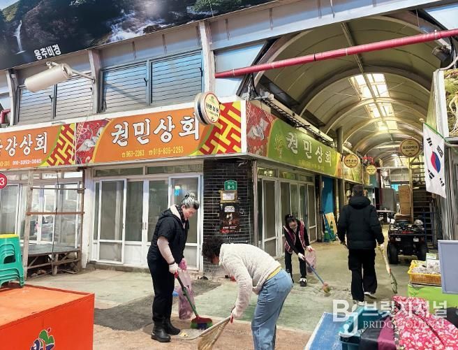 지리산함양시장, ‘우리동네 새단장’ 대청소 실시
