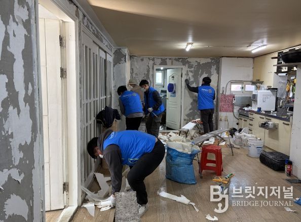 오산매홀로타리클럽, 자원봉사센터 연계 장애인 가정 주거환경 개선