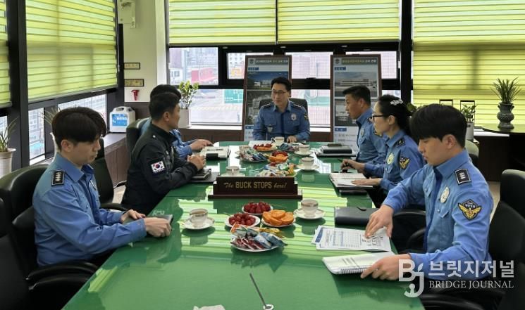 울진해경, 지휘관과 소통 공감 간담회 개최(3.23.울진해경서 제공)