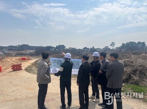 김제시, 검산동~하동 연결도로 개설사업 추진‘현장 행정’