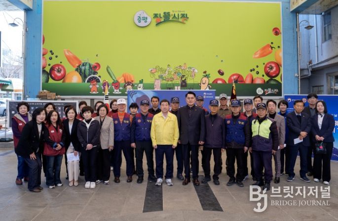 증평군재향군인회, 서해수호의날 맞아 안보의식 확산 거리 홍보
