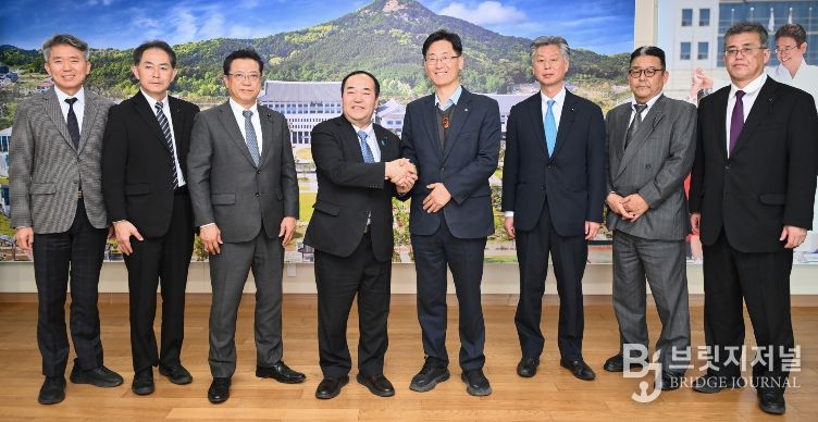 일본 히로시마현 의회 의장단 방문