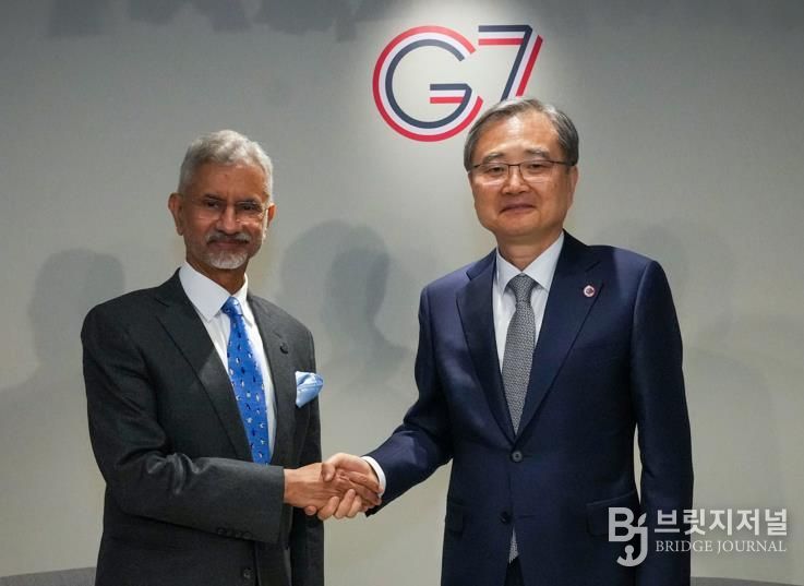 한-인도 외교장관 회담