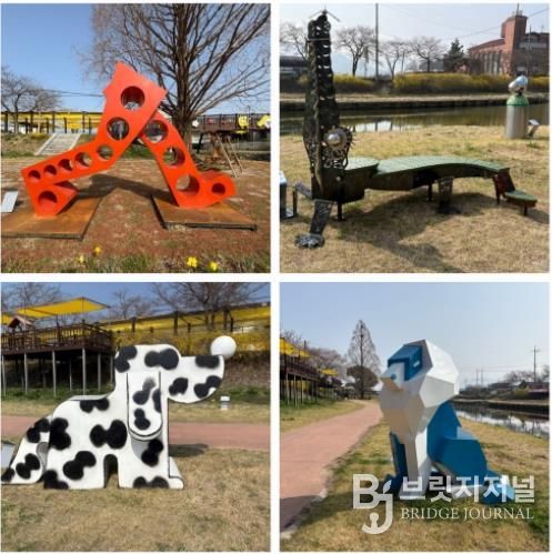 곡성천 뚝방길이 예술로 물든다, ‘견생조각전’ 개최