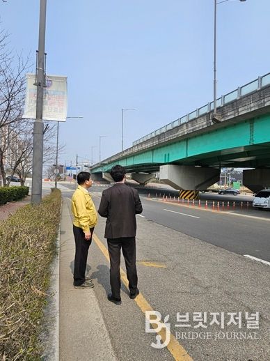여름철 풍수해 대비 침수 우려 도로 현장점검 실시