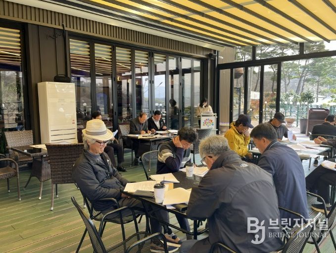 홍성군 장곡면, 솔바람테마카페에서 이장회의 개최