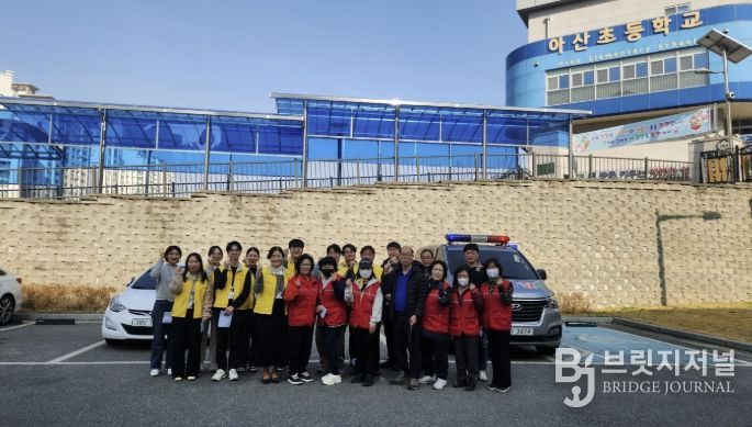 민·관·경 합동점검 기념 사진 촬영