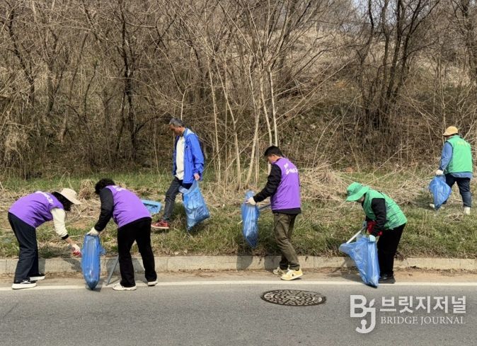 광주시 도척면, 경기도체육대회 앞두고 대대적 환경정비 실시