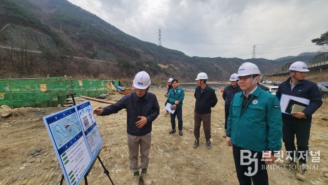 정선군, 해빙기 대비 주요사업장 안전점검 실시