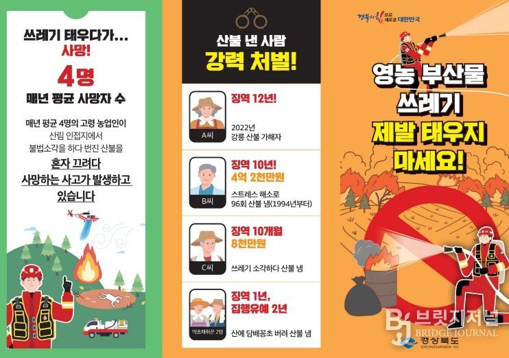 대형 산불 예방을 위한 선제적 재난안전대책본부 가동