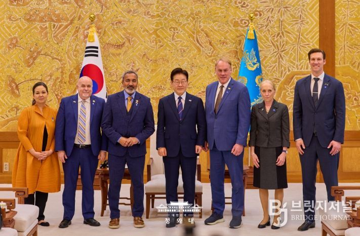 미 하원의원단 접견(청와대)