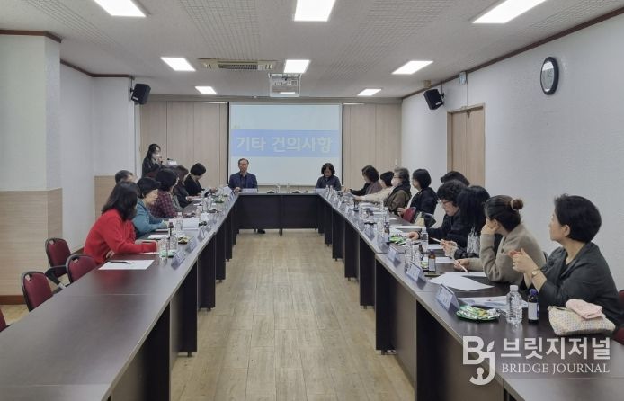 수원시 장안구 송죽동, ‘주민과 함께 만드는 배움터’ 주민자치센터 간담회 개최