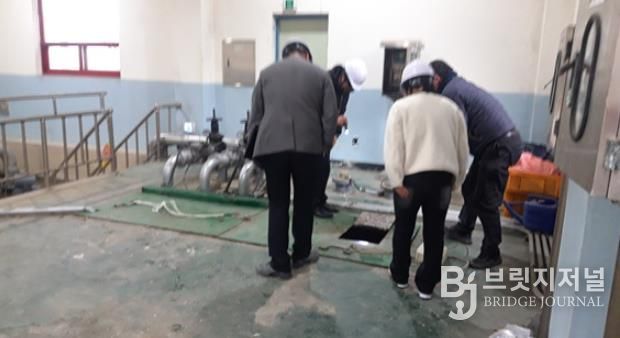 남원시, 소규모 공공하수처리시설 해빙기 안전점검 완료