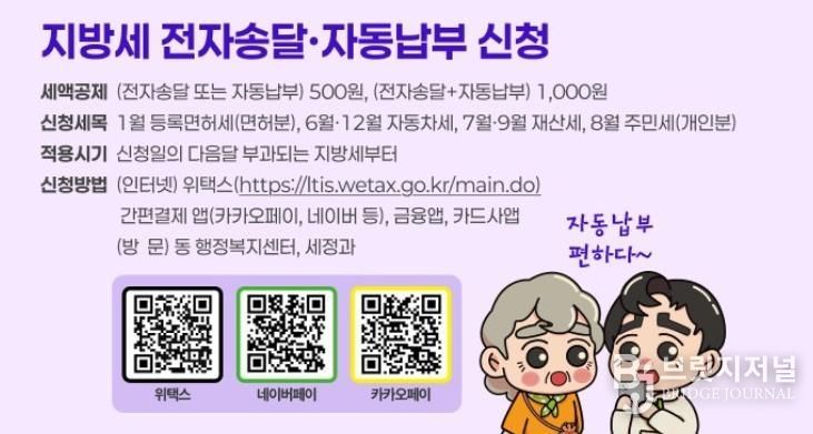 대전 중구, 납세 편의를 위한 지방세 전자납부 홍보 강화