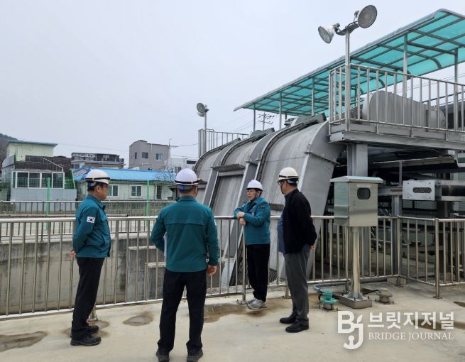 여름철 재해대책 대비 배수펌프장 8곳 사전 점검·안전관리 교육