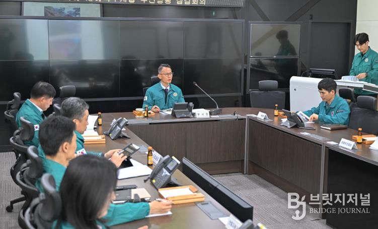 부시장 권한대행 체제 전환_호우피해 재해 복구 사업 추진 점검 회의