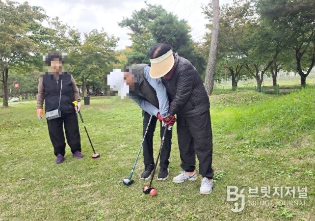 ‘청송군 장애인 건강증진 파크골프교실’ 본격 운영