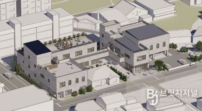 삽교 세대돌봄문화센터 건립공사 조감도