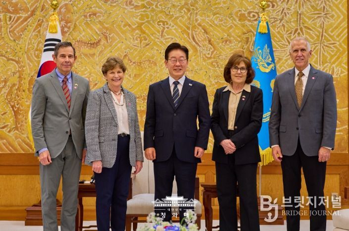 미국 상원의원 대표단 접견(청와대)