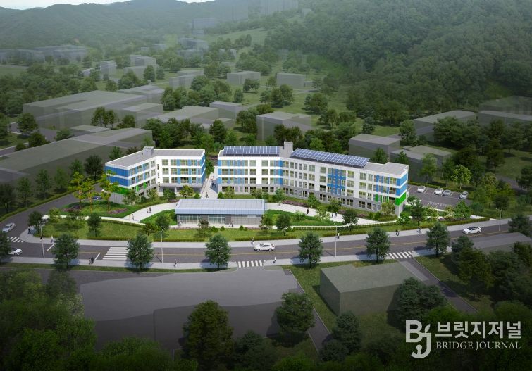 완도군 신지면에 들어설 _지역 전략 산업 지원 주택_ 조감도