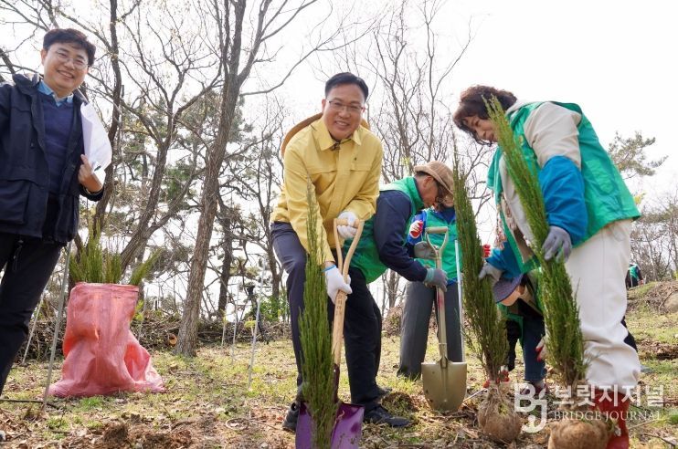 목포시 나무심기 행사