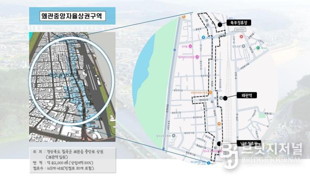 왜관 원도심 자율상권구역