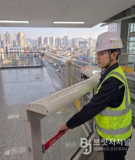 대구교통공사, 3호선 승강장안전문 안전보호벽 개량 추진 … 비상 대피로 확보