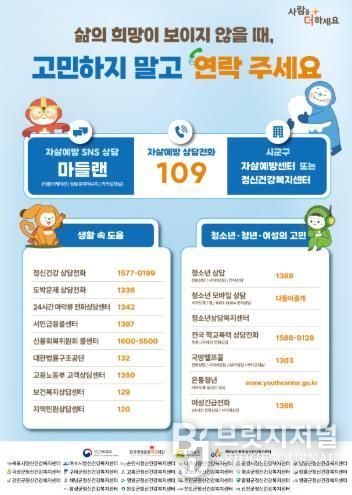 위기대응 사회서비스 웹 포스터