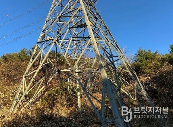 수동고개 송전탑