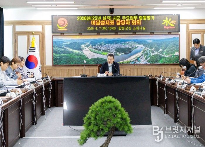 합천군, 시군 합동평가 실적 제고 총력