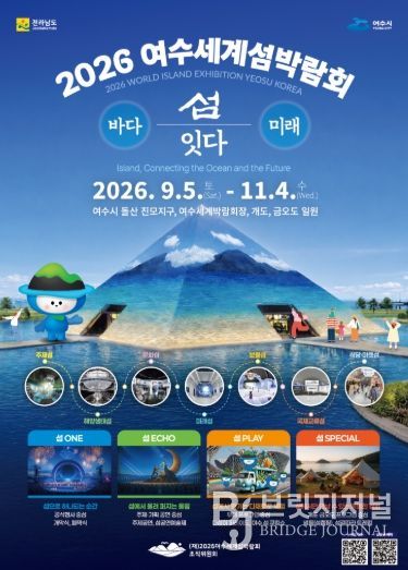 2026여수세계섬박람회 포스터