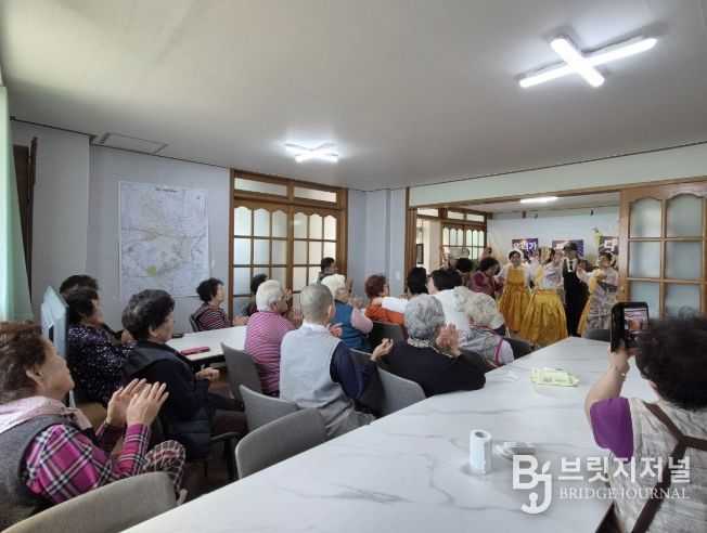 여주시, 떴다방 피해 예방 연극 '이놈아! 우리가 떴다' 경로당 실시
